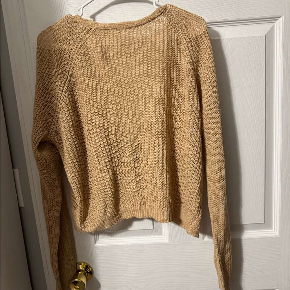 Women's Tan Sweater